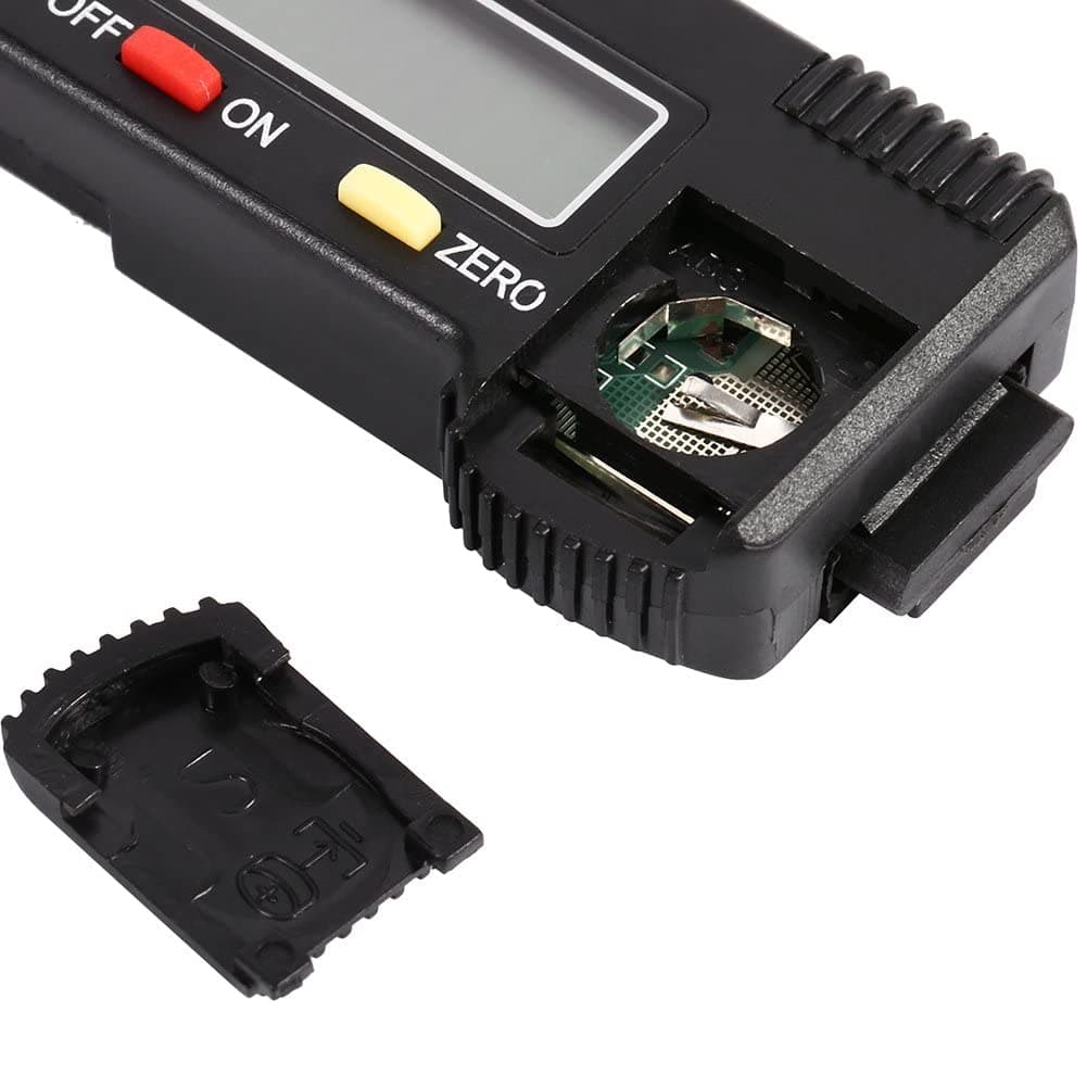 Tyre Tread Depth Gauge - 0-25.4mm/1Inch Portable Tread Depth Checker Tyre Depth Measure with LCD Display for Cars, Vans, Trucks — view 5
