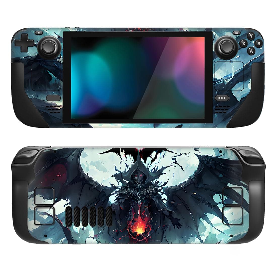 playvital Full Set Protective Skin Decal for Steam Deck LCD, Custom Stickers Vinyl Cover for Steam Deck OLED - Classics SNES Style — view 19