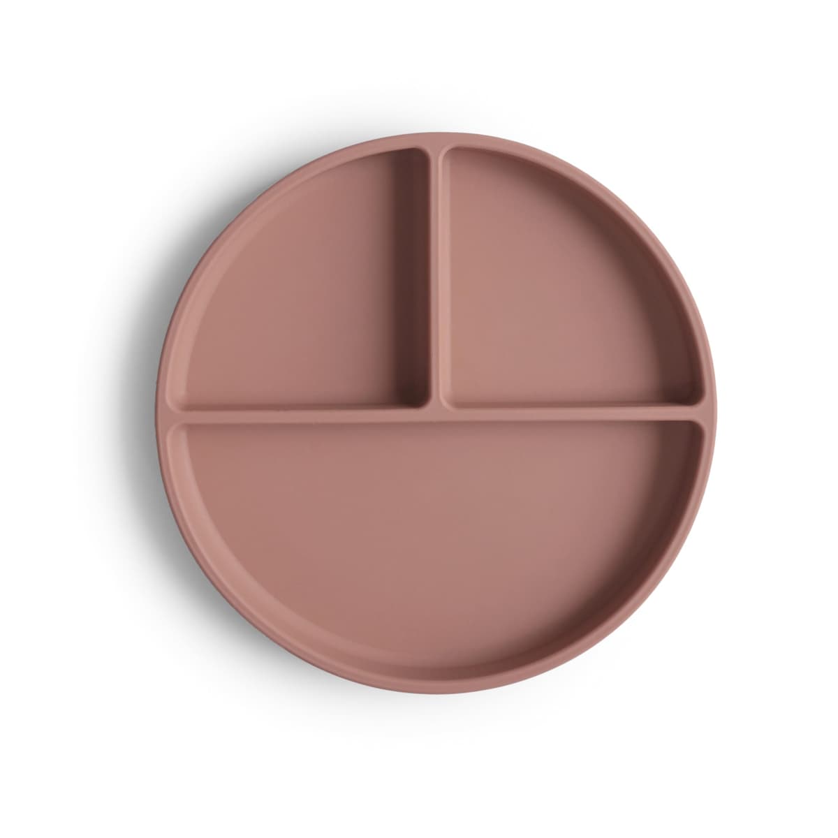 Mushie Classic Silicone Non-Slip Suction Plate for Babies & Toddlers | Food Grade Silicone | Dishwasher & Microwave Safe (Ivory) — view 34
