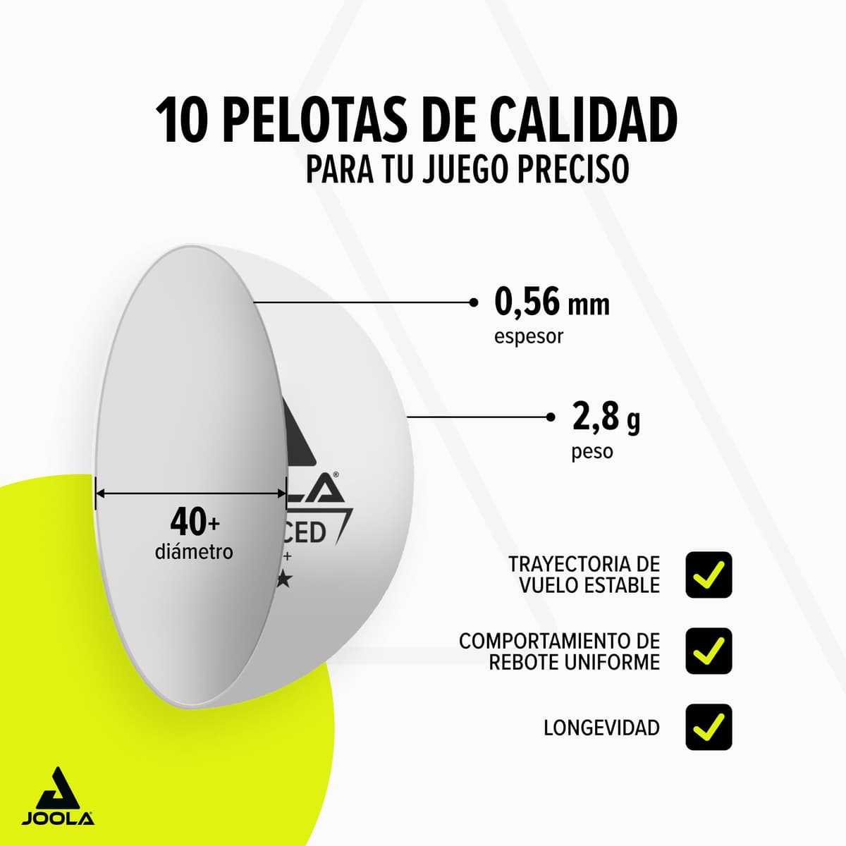 JOOLA Set de Tenis de Mesa – 4 Palas, Pelotas y Bolsa de Transporte — view 5