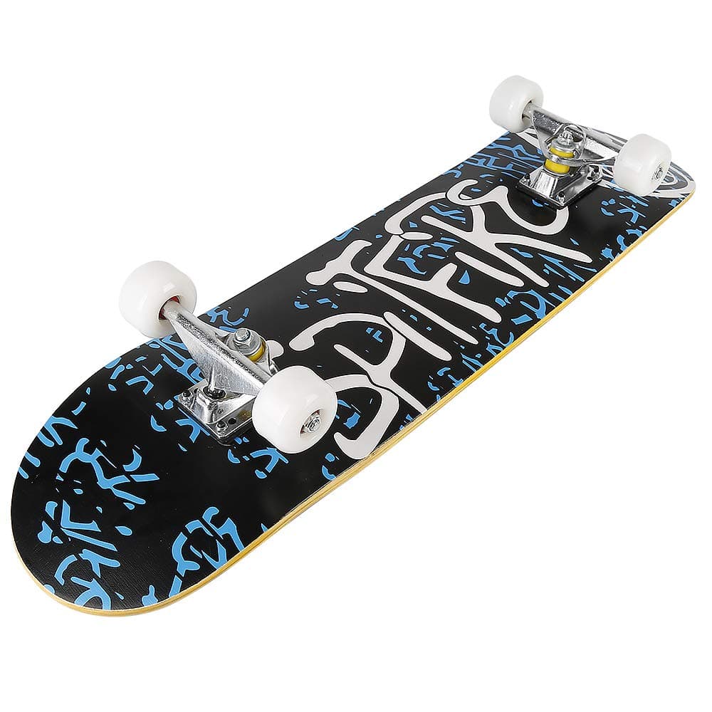 Monopatín Completo para Principiantes, niño, Adulto, monopatín, Doble Kick Deck cóncavo Skate Board para niñas y niños Principiantes y Profesionales