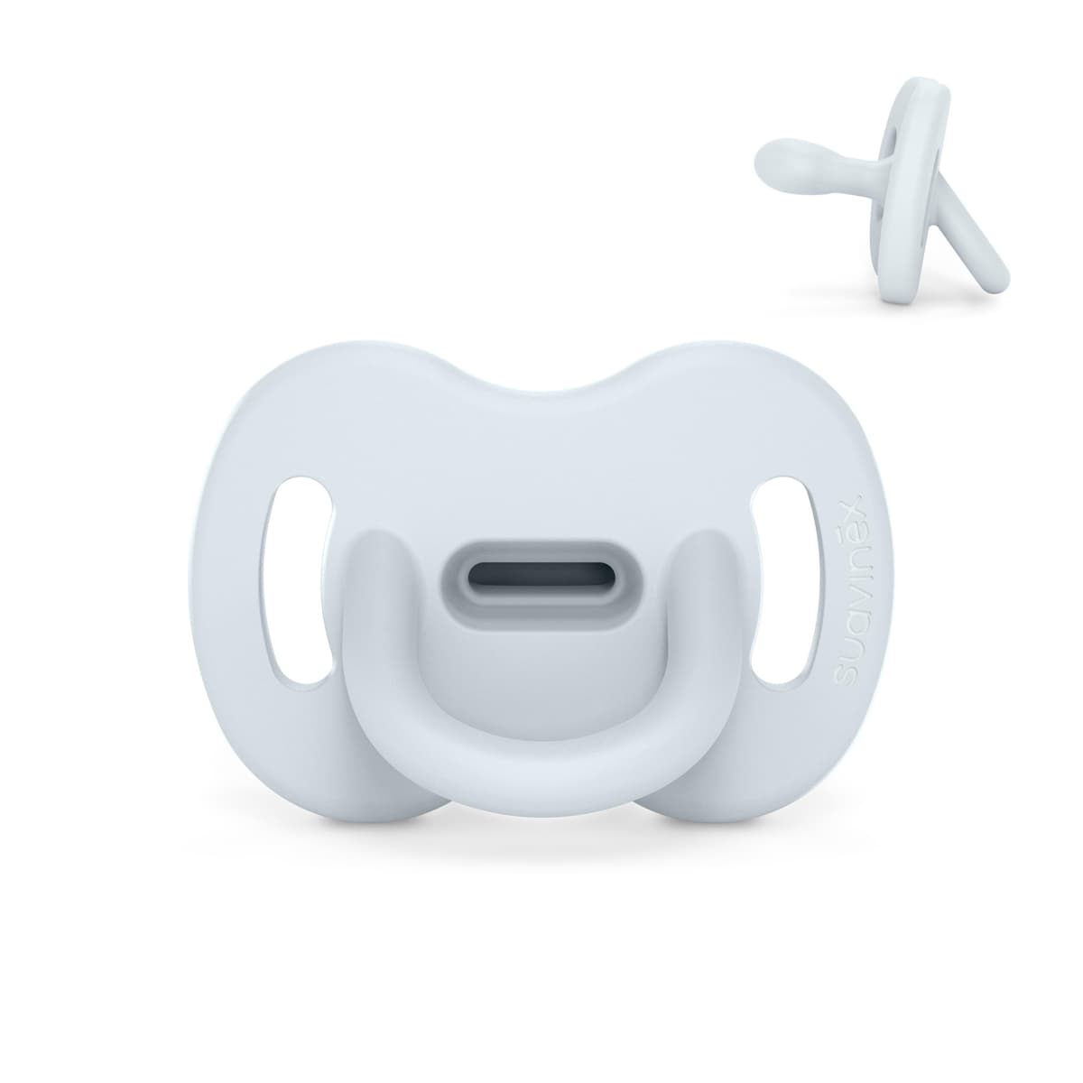 Suavinex, Chupete Todo Silicona, para Bebés 6/18 Meses, con Tetina Fisiológica Sx Pro, Súper Blandito y Flexible, Ideal para Dormir, Respeta el Desarrollo Bucodental, Colour Essence, Ballad Blue — view 41