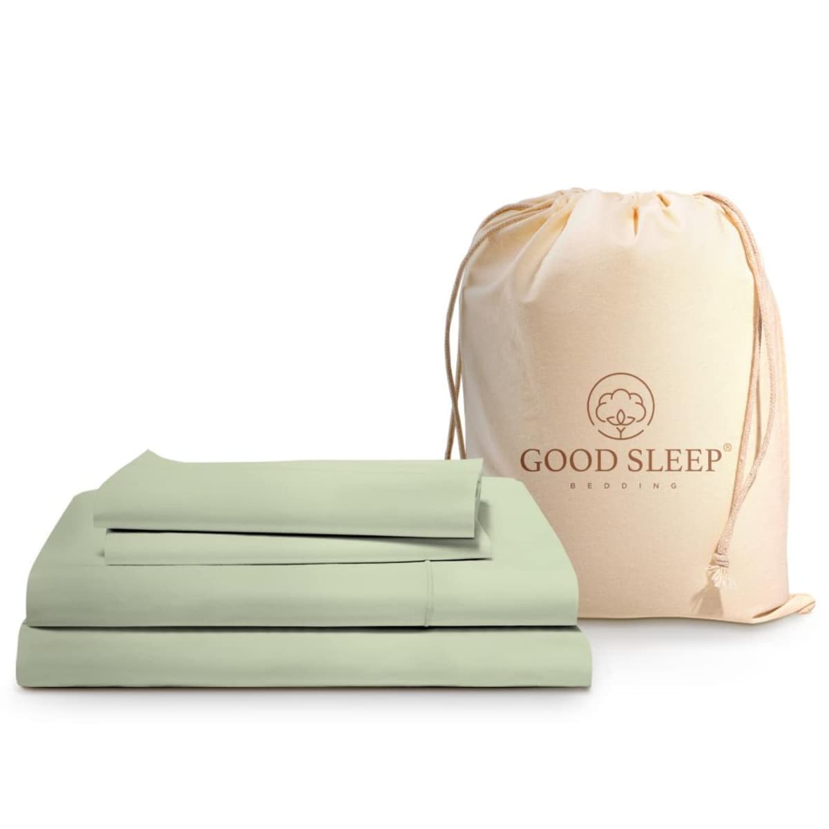 1000 Thread Count Egyptian Cotton Sheets Queen Size, 4 Pc Luxury Sheets Set, Long Staple 100% Cotton Sheets for Queen Size Bed, 16" Deep Pocket Hotel Style Sheets, Sateen Sheets Queen, Light Blue — view 18