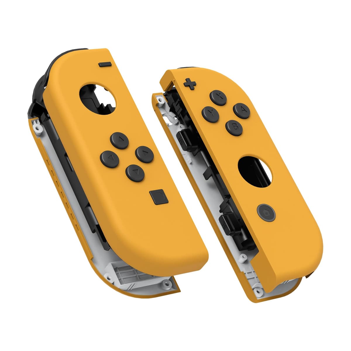 eXtremeRate Carcasa Joycon para Nintendo Switch & OLED Funda de Agarre Reemplazo Shell con Botones para Nintendo Switch Joycons OLED No Incluye Carcasa de Consola(Rojo Esmerilado) — view 19