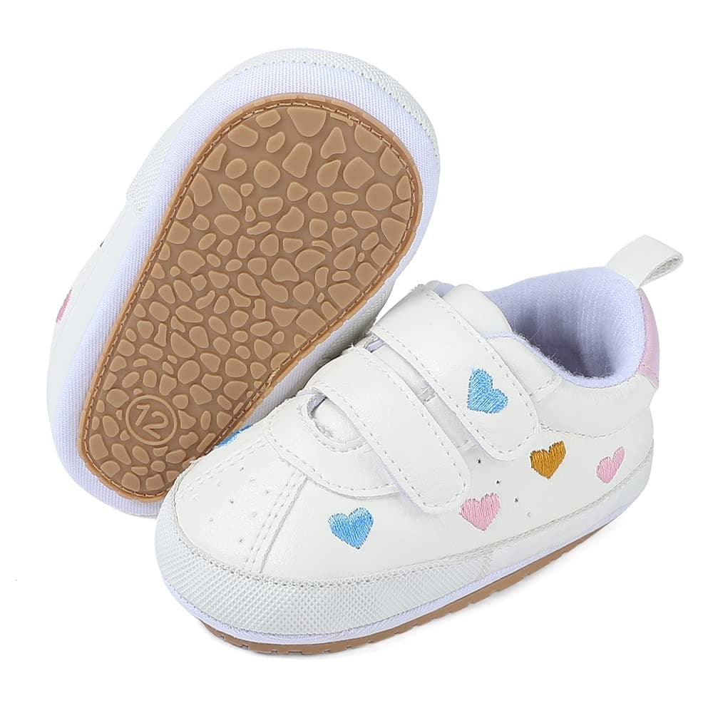 MK MATT KEELY Baby Boys Girls Soft Sole Sneakers Infant PU Leather Shoes Prewalkers — view 6