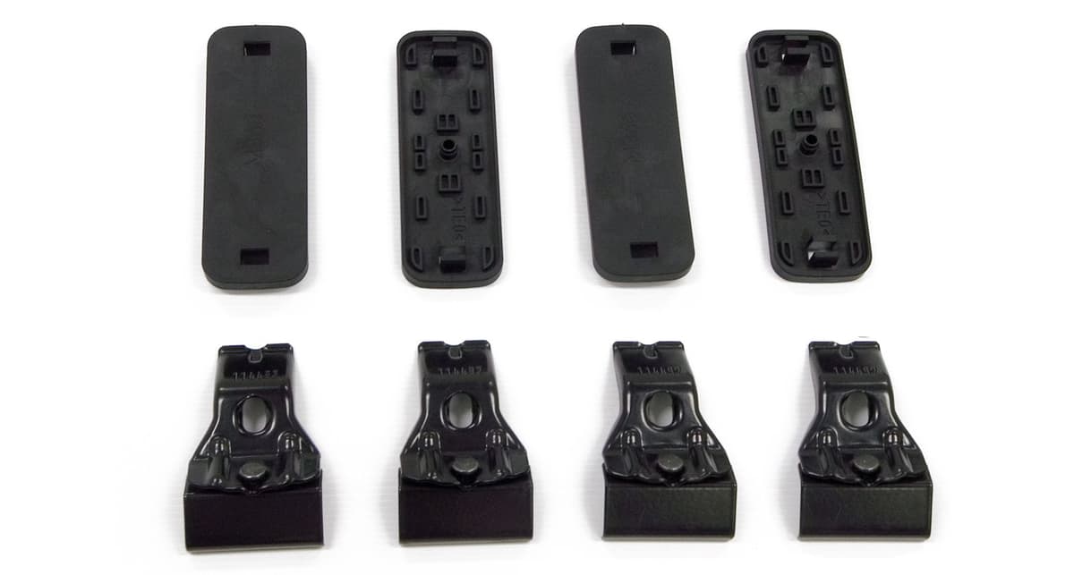 Rhino Rack DK043 2500 Roof Rack Pad and Clamp Kit, Set of 4