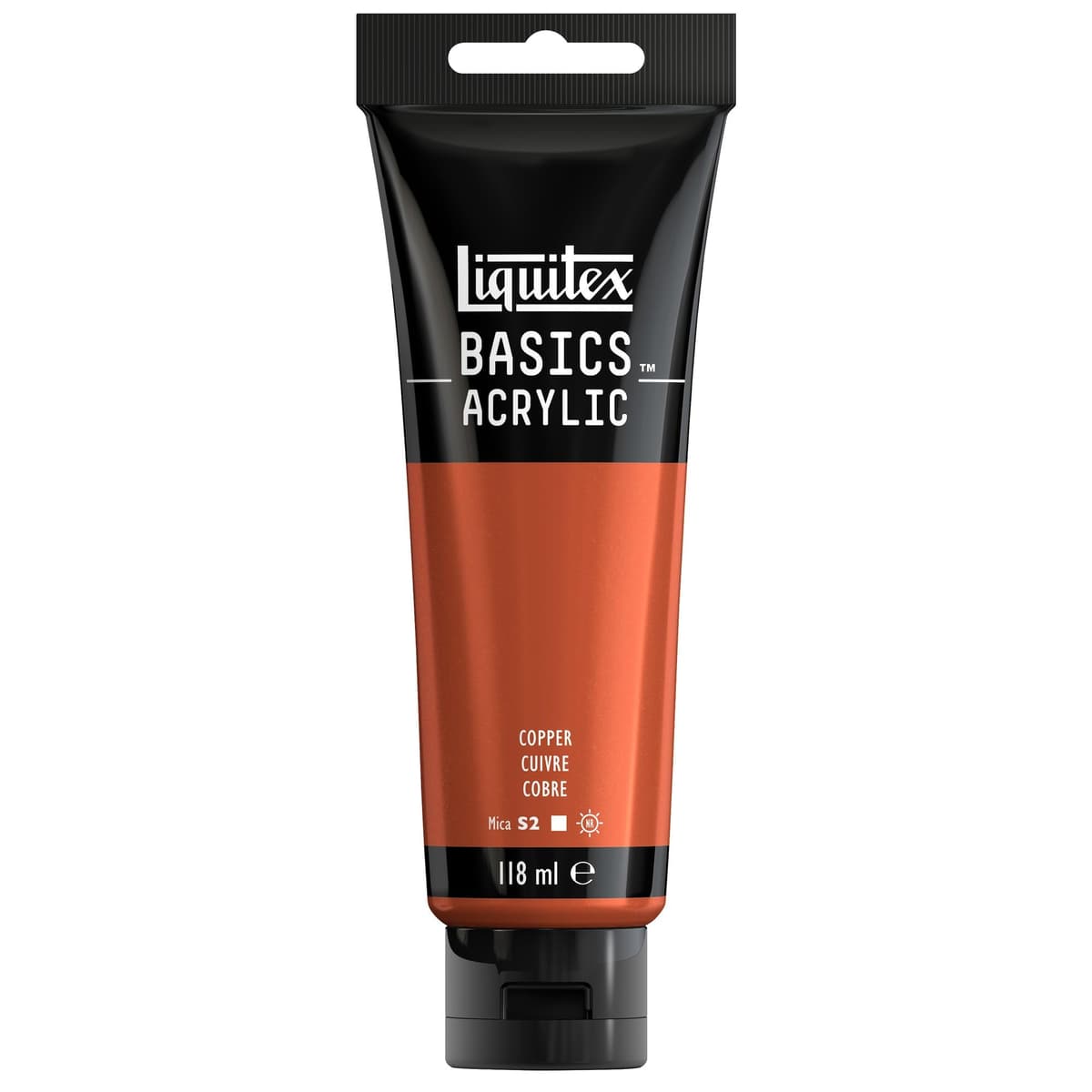 LIQUITEX Basics Acrylic Paint, Mars Black, 118 ml Tube — view 53