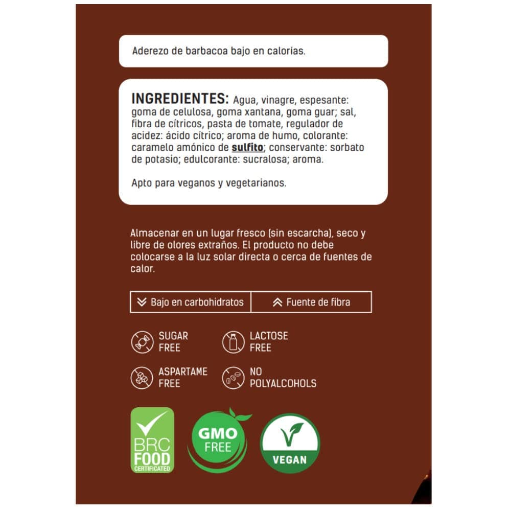 PROFIT - Yummy Sauce - Salsa baja en calorías - Ideal como aderezo para tus platos favoritos. 0% grasas y azúcares añadidos. Sin lactosa - 375 ml (Barbacoa) — view 3