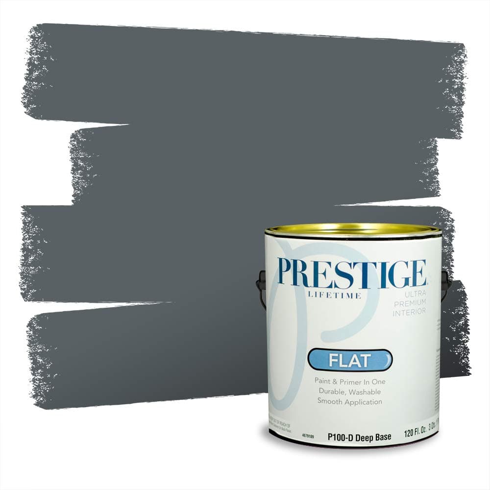 PRESTIGE Paints Interior Paint and Primer In One, 1-Gallon, Semi-Gloss, Comparable Match of Valspar* Dewdrop* — view 946