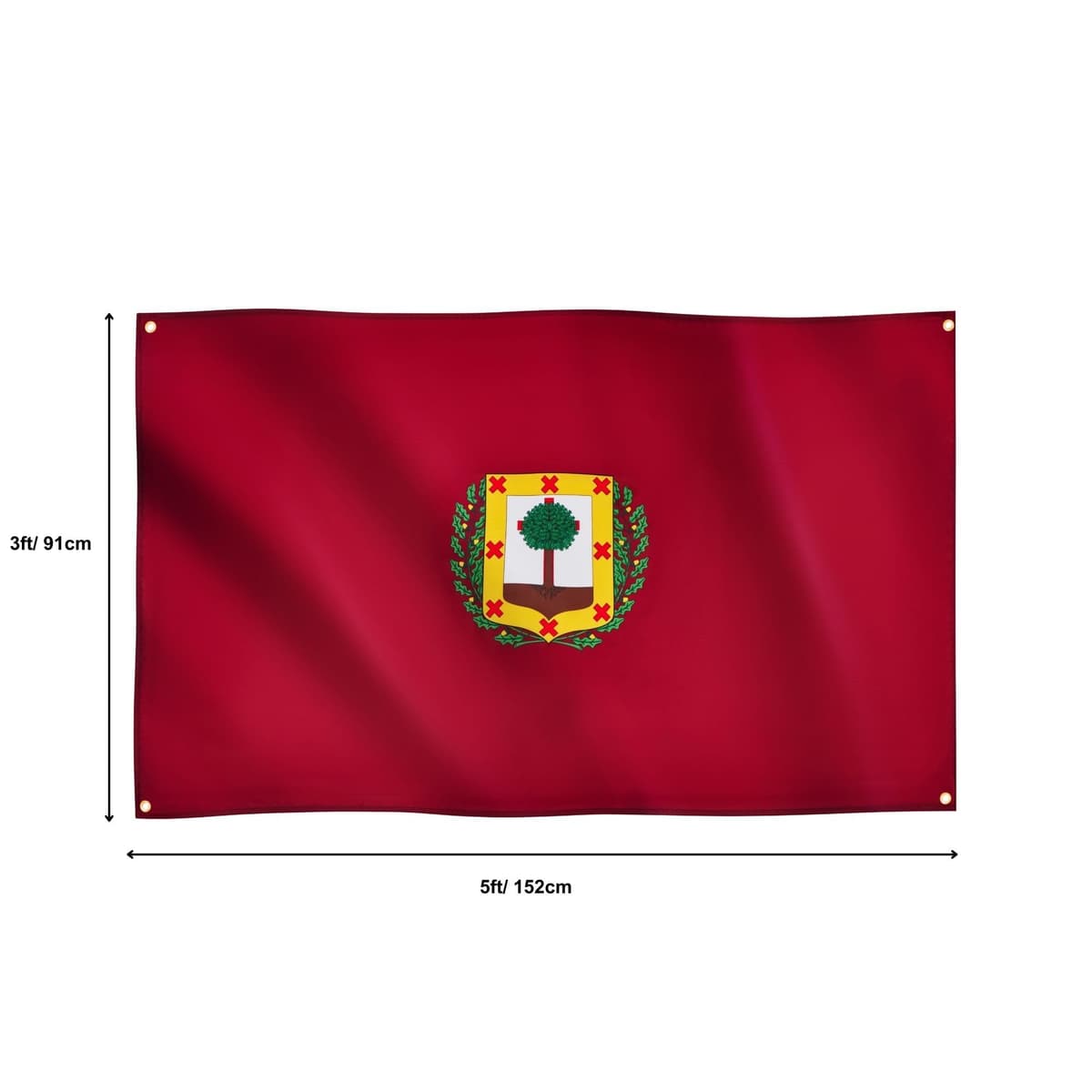 Runesol Lest We Forget, Premium Remembrance Poppy Day Flag - 3ft x 5ft, 4 Grommets, Indoors/Outdoors — view 413