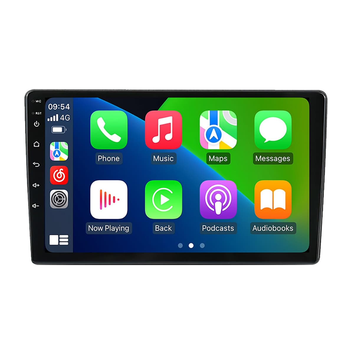 Genérico Android 14 Navegación GPS para Coche Reproductor Multimedia para KIA Ceed 2006 2007 2008 2009 2010 2011 2012, Pantalla De 9 Pulgadas Reproductor De DVD Vídeo Automático Navegación GPS