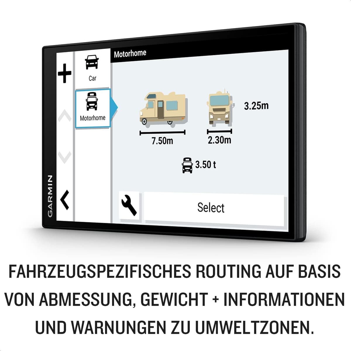 Garmin Camper 795 MT-D Caravan/Motorhome GPS Sat Nav, 7" display, EU maps, Custom Routing, Road Warnings,Digital Traffic, Birdseye Direct Satellite Imagery (Renewed) — view 3