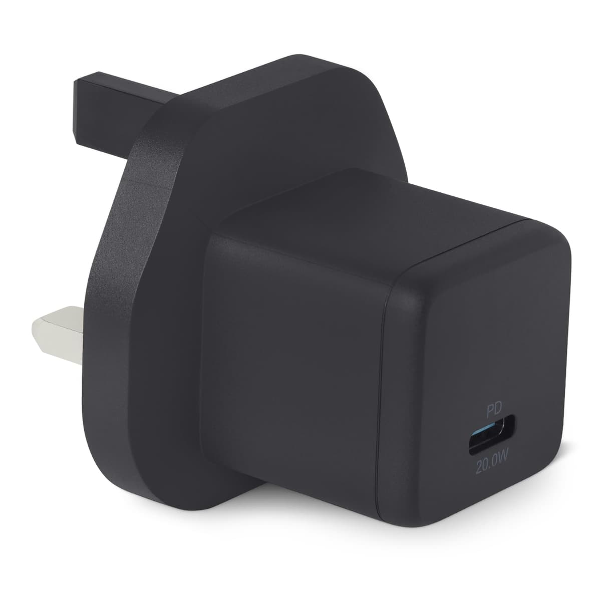 Amazon Basics Fast Charging USB C Nano GaN Wall Charger, 65W 2-Port for Laptops, Tablets, Phones, Black — view 10