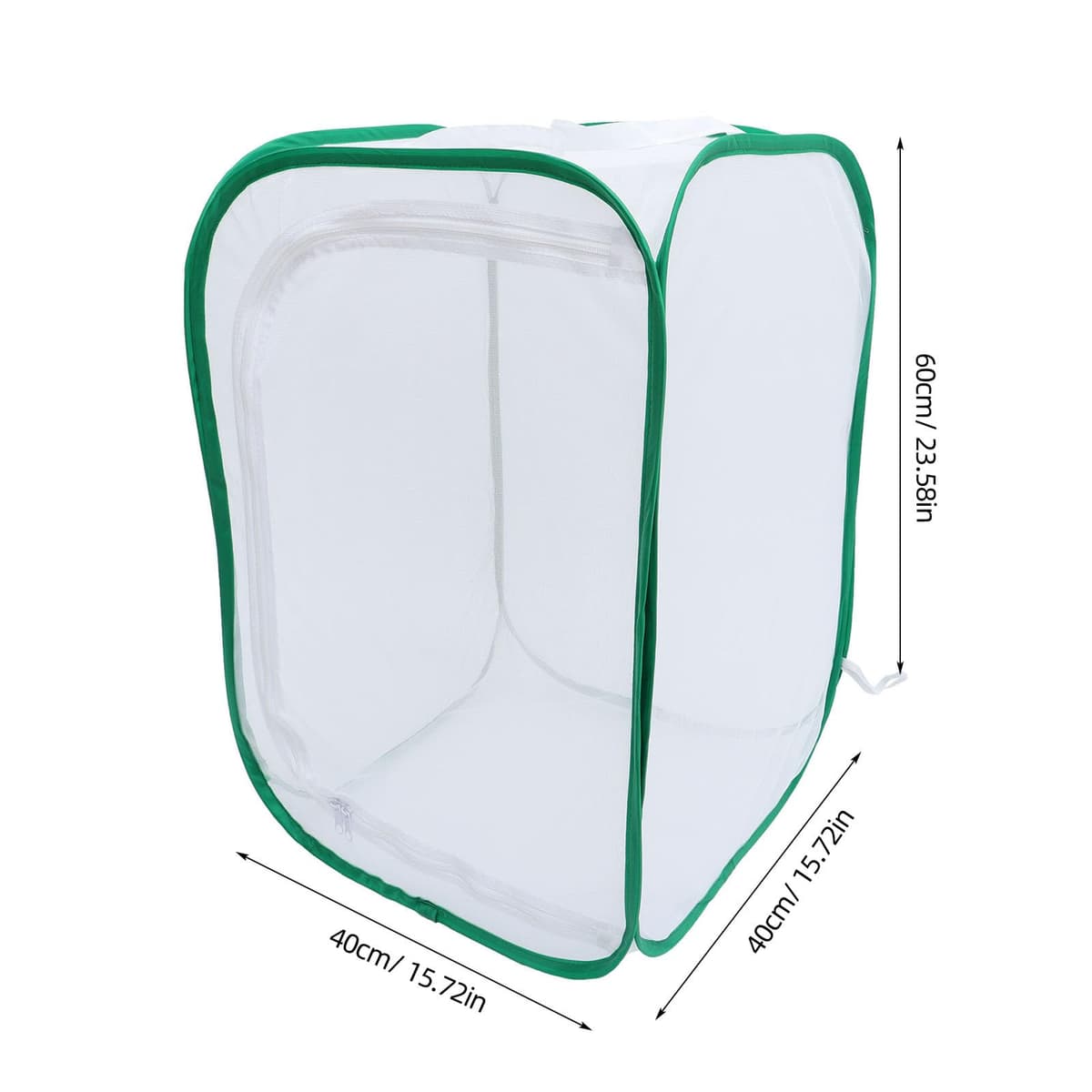 HAPINARY Jaula Plegable para Mariposas 40x40x60 Cm Malla Transpirable para Incubadora de Plantas y Hábitat Insectos, Caja Protectora para Mascotas y Cultivo de Plántulas — view 2