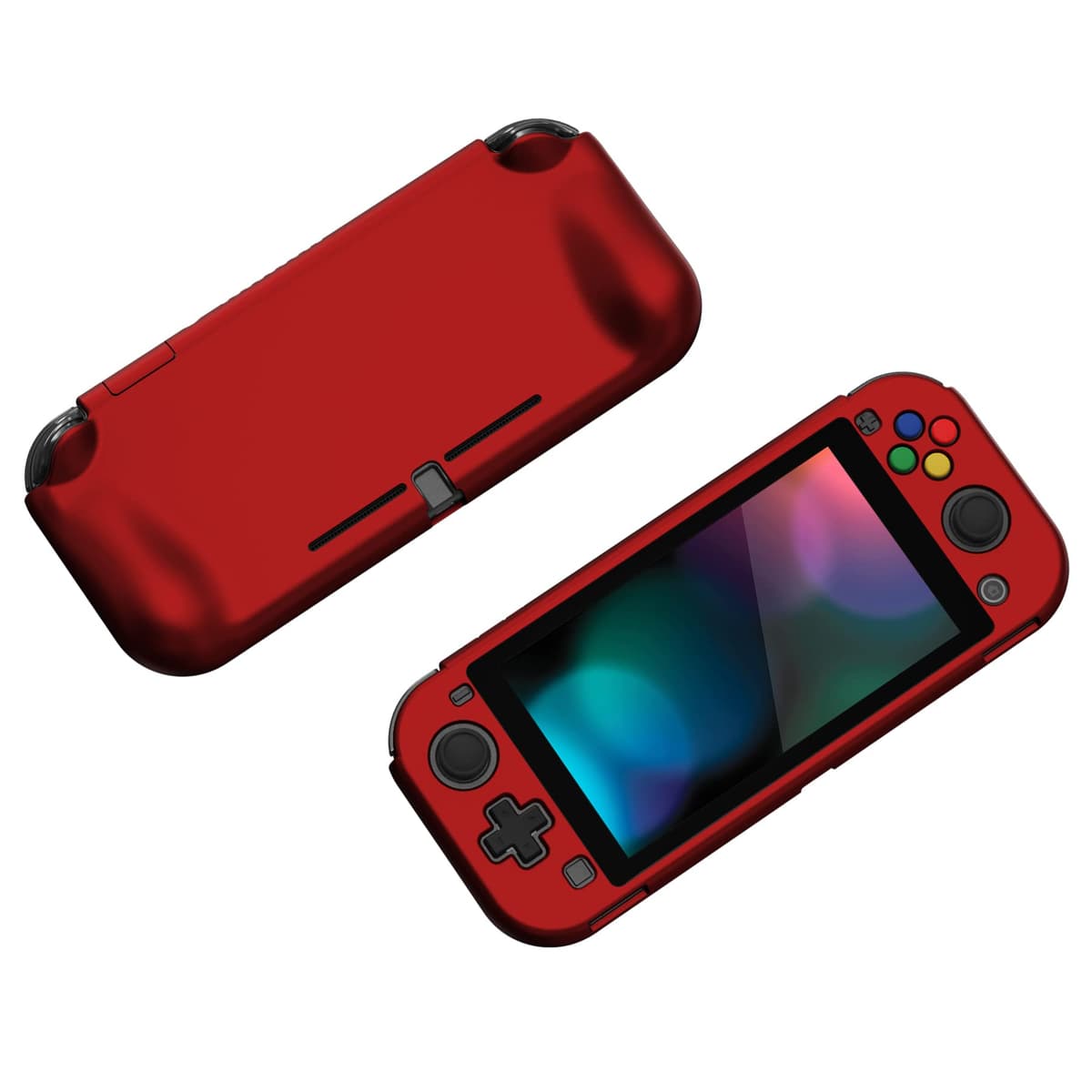 playvital ZealProtect Protective Case for Nintendo Switch Lite, Hard Shell Grip Cover for Nintendo Switch Lite w/Screen Protector & Thumb Grip Caps & Button Caps - Antique Yellow — view 33