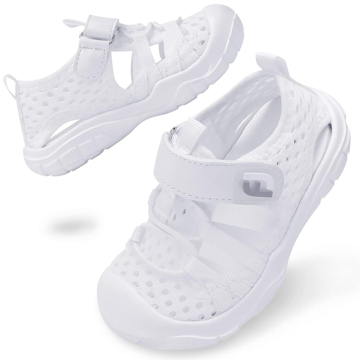 JOINFREE Toddler Boys Girls Water Shoes Breathable Qucik Dry Sport Beach Sandals Lightweight Barefoot Flexible — view 13