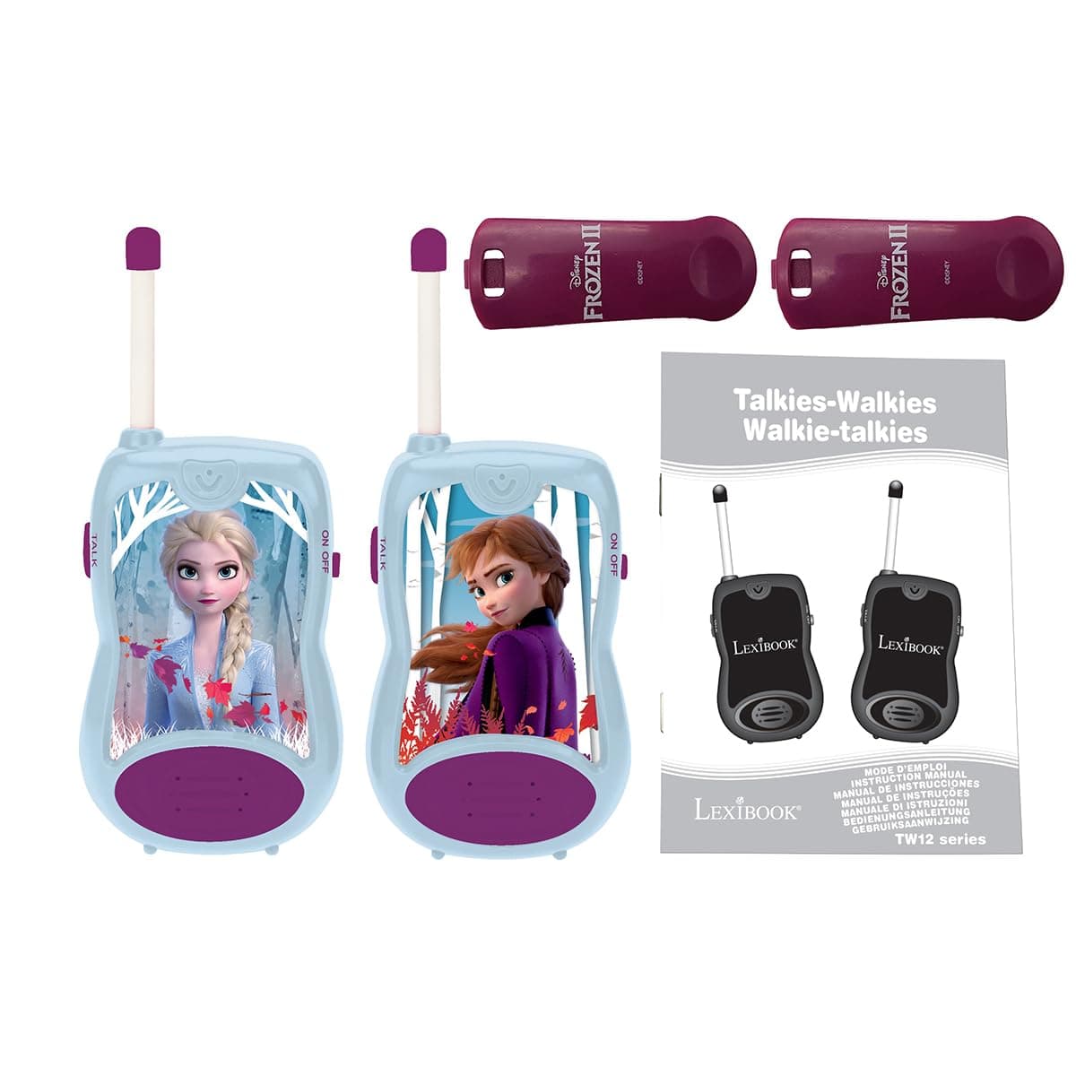Lexibook, Super Mario, Walkie-talkies 200m, Juego de comunicación para niños, 2 Canales de comunicación, Clip para cinturón, a Pilas, Azul/Rojo, TW12NI — view 35