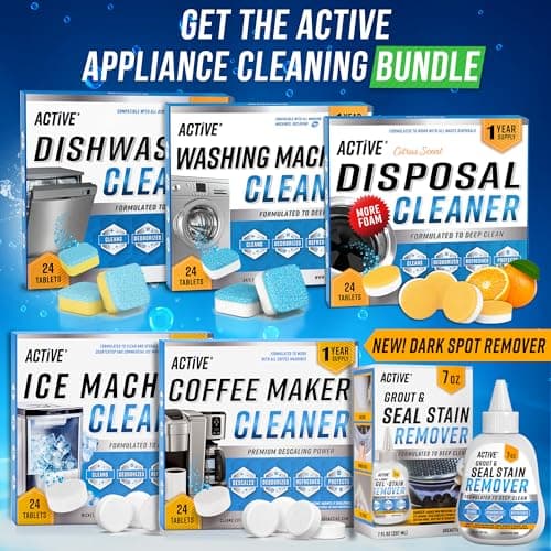 ACTIVE Mold Stain Remover Gel Cleaner Heavy Duty Stain Cleaner for Front Loader Washing Machine Seal, Bathroom Grout, Shower, Caulk - Front Load Washer Cleaning Solution - 7 Fl Oz — view 6