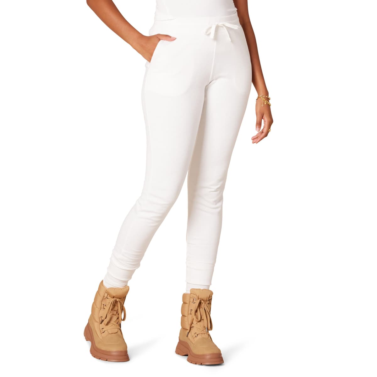 Amazon Essentials Mujer Pantalones De Correr De Forro Polar con Puños (Disponibles En Tallas Grandes) — view 21