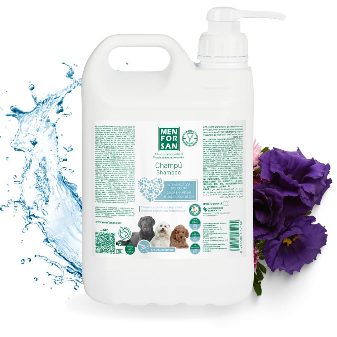 MENFORSAN Champú Aloe Vera para Perros | Hidrata en profundidad | Acción Anti Irritaciones y Anti Eczemas | 100% Natural | Herbácea | 1L — view 47