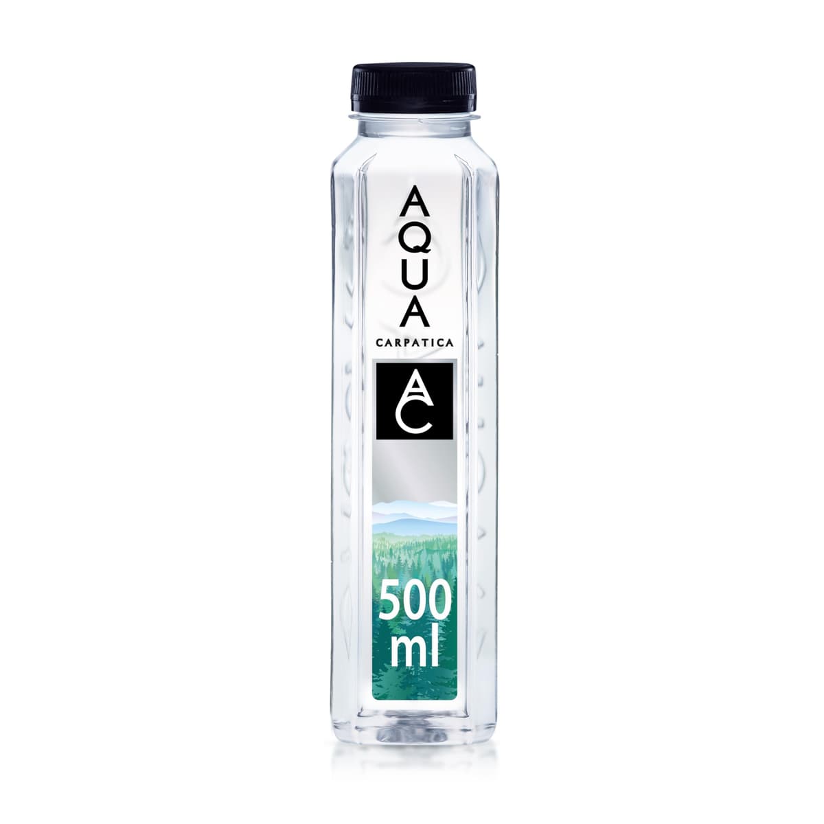 AQUA Carpatica Pure Natural Still Mineral Water, Virtually Nitrate Free, Low Sodium, Naturally Alkaline, Natural Electrolytes, Premium Multipack 100% Recyclable, 500 ml (Pack of 6) — view 2