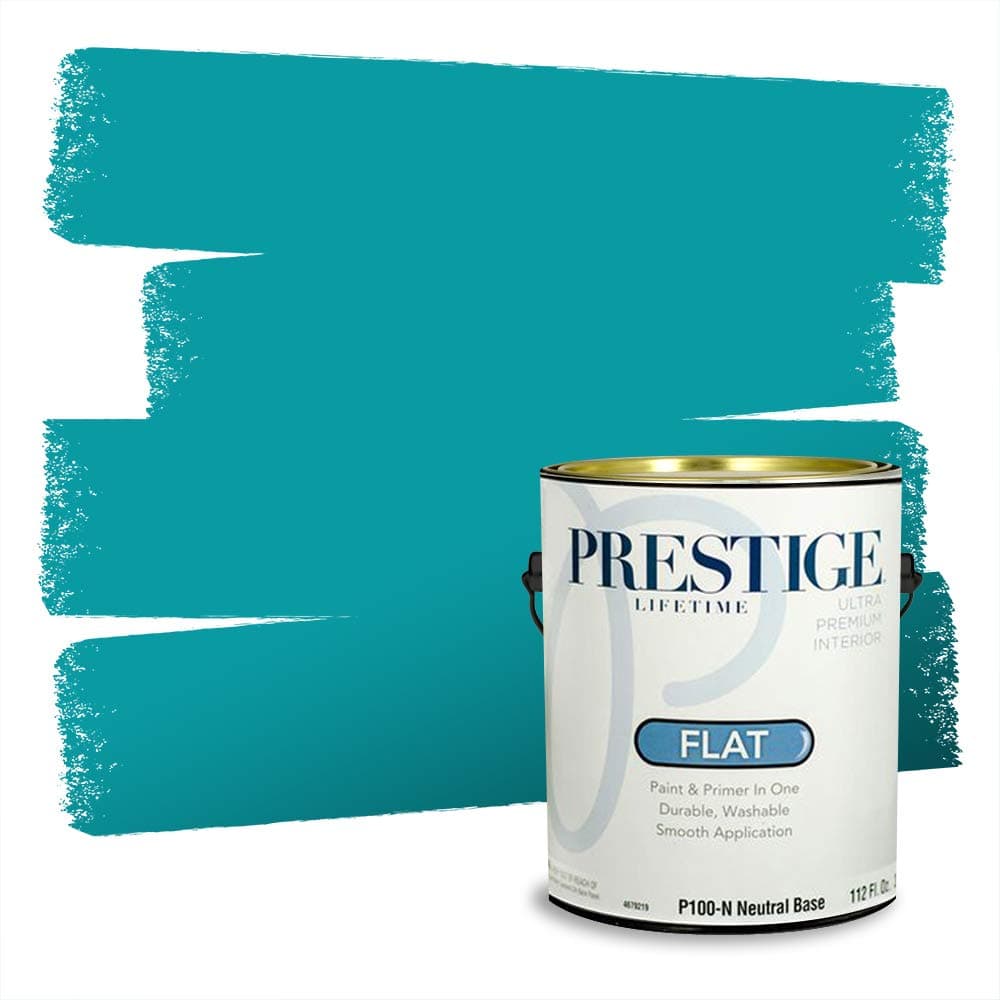 PRESTIGE Paints Interior Paint and Primer In One, 1-Gallon, Semi-Gloss, Comparable Match of Valspar* Dewdrop* — view 1432