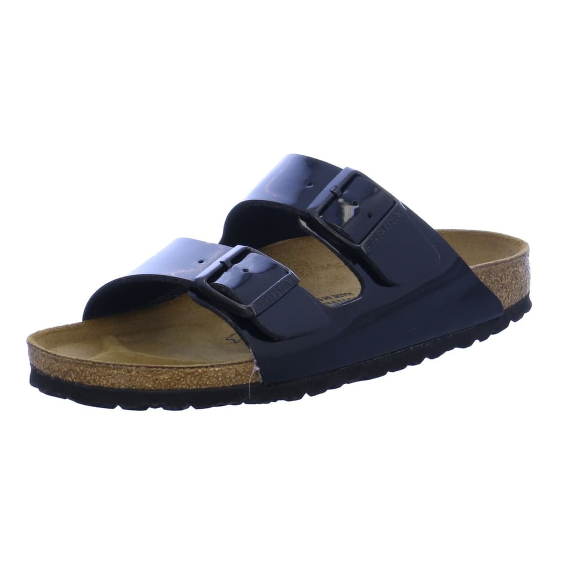 Birkenstock Rio Sandals Girls White/Patent Sandals Shoes — view 38