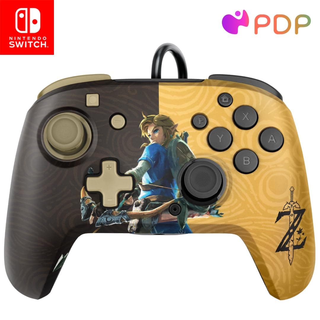 PDP Afterglow Wave Wireless Pro Controller with Full Motion for Nintendo Switch, Nintendo Switch - OLED Model, 8 RGB LED Lighting Zones, 30 Foot Range, 20 Hour Rechargeable Battery White — view 25