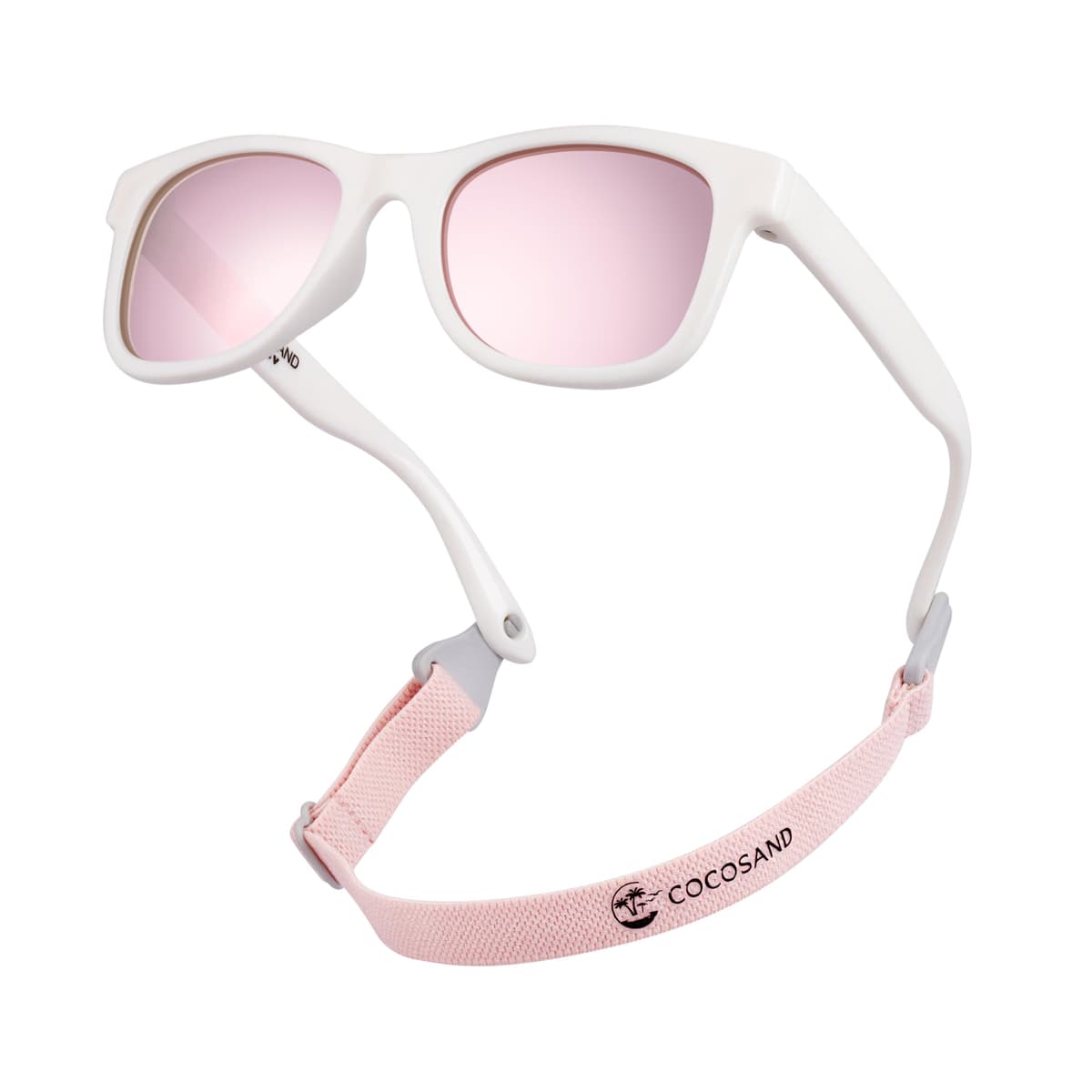 COCOSAND Baby Sunglasses with Strap Polarized Flexible Frame for Toddler Infant Girls Boys Age 0-24 Months — view 23