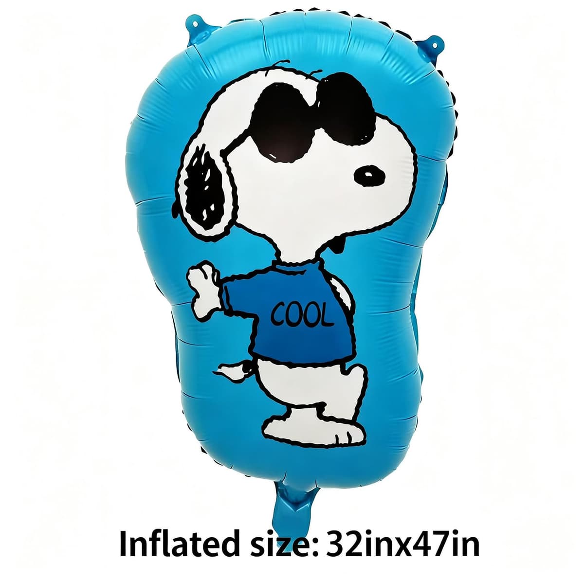 8pcs Balloons Birthday Party Mylar Foil Balloons for Snoo_py Themed Birthday Party Decorations Supplies — view 2