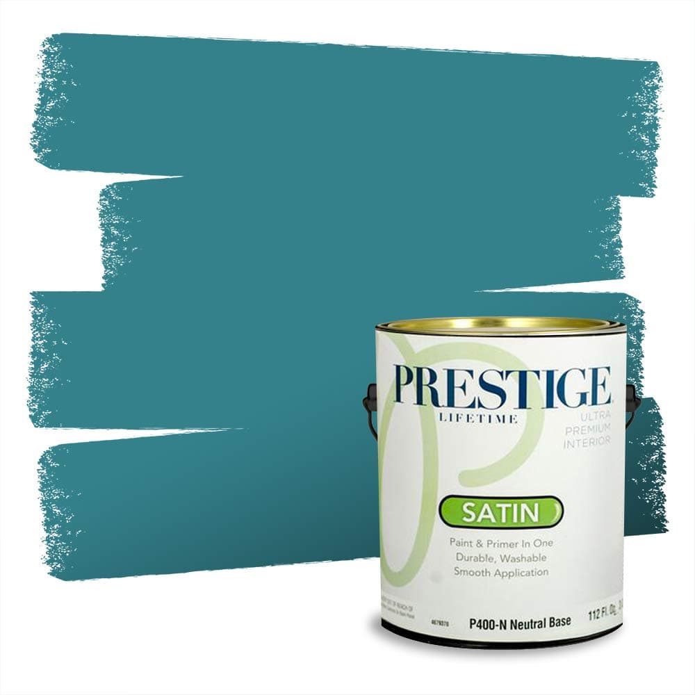 PRESTIGE Paints Interior Paint and Primer In One, 1-Gallon, Semi-Gloss, Comparable Match of Valspar* Dewdrop* — view 1617