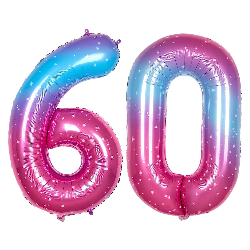 Foil Globo Número 5 Azul 40" (101cm), Inflable Helio o aire, Gigante Numeros 0-9, 10-19, 20-29, 30-100, Grande Globos Decoración para La Boda Aniversario y Cumpleaños Fiestas — view 688
