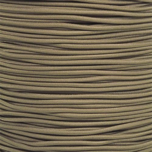 PARACORD PLANET Bungee Nylon Shock Cord 2.5mm 1/32", 1/16", 3/16", 5/16", 1/8”, 3/8", 5/8", 1/4", 1/2 inch Crafting Stretch String 10 25 50 & 100 Foot Lengths Made in USA