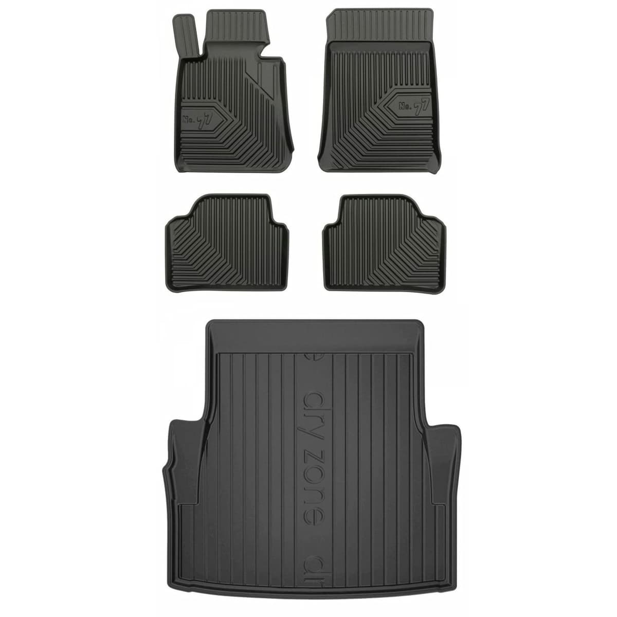 MOTOS Rubber Mats for BMW 3 Series E90 2004-2012 Improve the Comfort of Your Travels with the Non-Slip Carpet Car No.77- Multi-Season Car Mats — view 232
