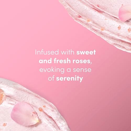 Dove Himalayan Salt & Rose Oil Body Scrub Exfoliates and Deeply Nourishes for Smooth, Radiant Skin 15 oz — view 4