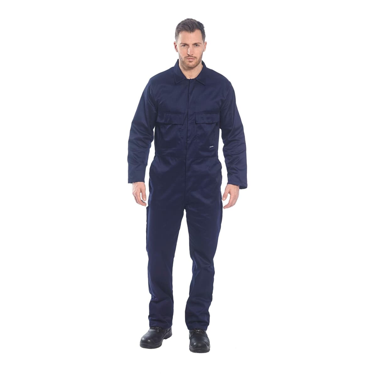 Portwest S999 Men's Work Coveralls - Protective Polycotton Work Overalls Durable Workwear Boiler Suit for Mechanics Warehouse Garages DIY Navy, Large — view 7