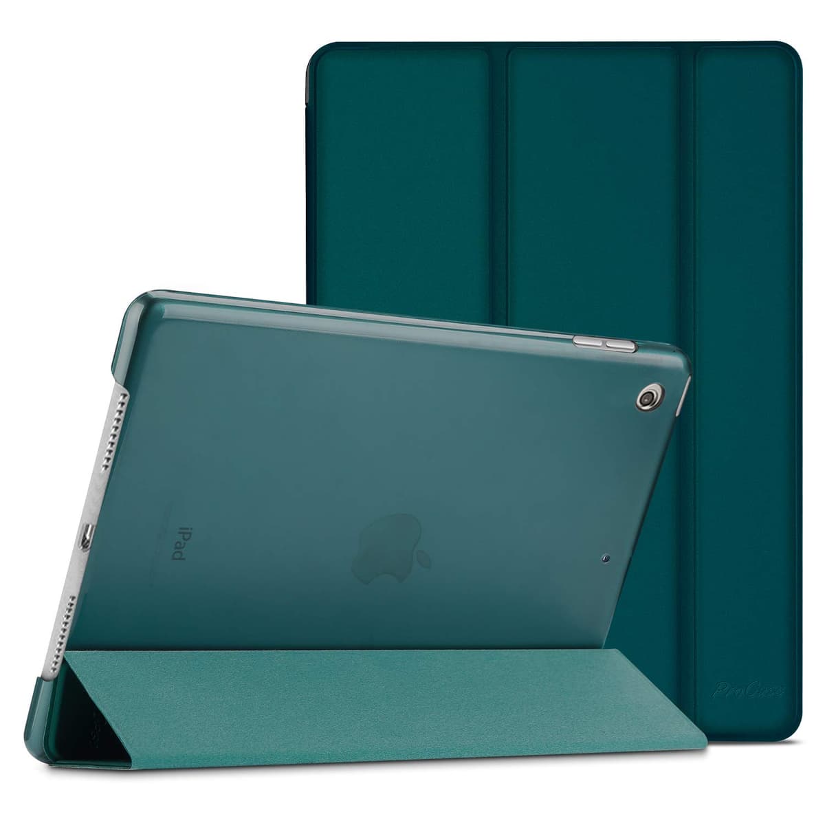 ProCase for iPad 9th/ 8th/ 7th Generation Case 10.2 Inch (2021/2020/2019 Release), 10.2 iPad Case 9th/ 8th/ 7th Gen Cover, Slim Smart Cover with Translucent Hard Shell Back -AntiqueMoss — view 21