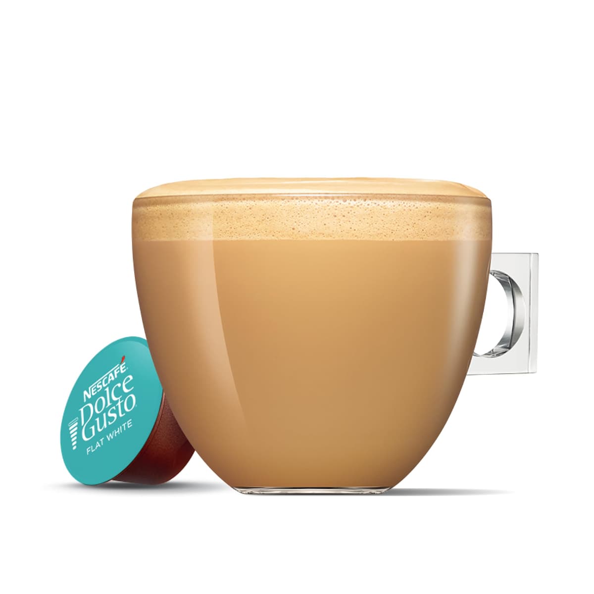 NESCAFÉ DOLCE GUSTO Flat White Coffee Pods - total of 48 Creamy Coffee Flavoured Pods (3 Packs) 16 Pods — view 5