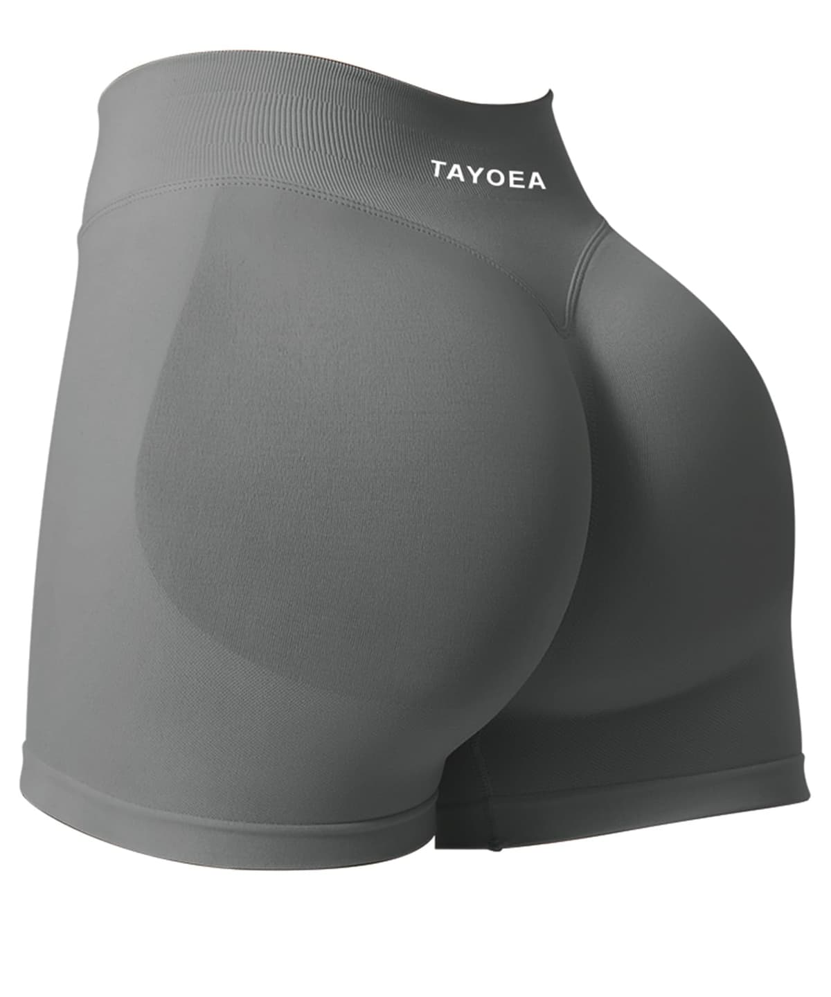 TAYOEA Pantalones Cortos Ciclismo Deportivos para Mujer Mallas Correr Cintura Alta Gimnasio Fitness Yoga Medias Push Up Booty Butt Scrunch Opaco Sin Costuras — view 21