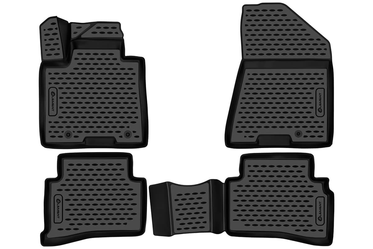ELEMENT Alfombrillas 3D para Hyundai Tucson III 2015-2021 | SUV | Alfombrillas Coche Originales | 4 Piezas