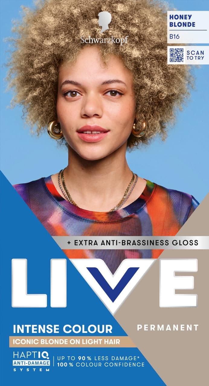 Schwarzkopf LIVE Intense Colour B11 Frosty Blonde, Long-lasting Permanent Blonde Hair Dye, For Lighter Hair, With Extra No-Brassiness Gloss — view 27