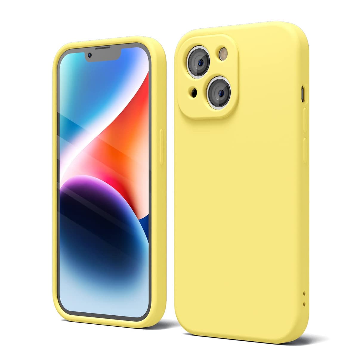 oakxco for iPhone 17 Pro Max Phone Case Liquid Silicone, Cute Thin Slim Grip Soft Rubber Gel for Women Men, Smooth Matte TPU Plain Solid Color Girly Simple Case with Camera Cover, Light Pink — view 1183