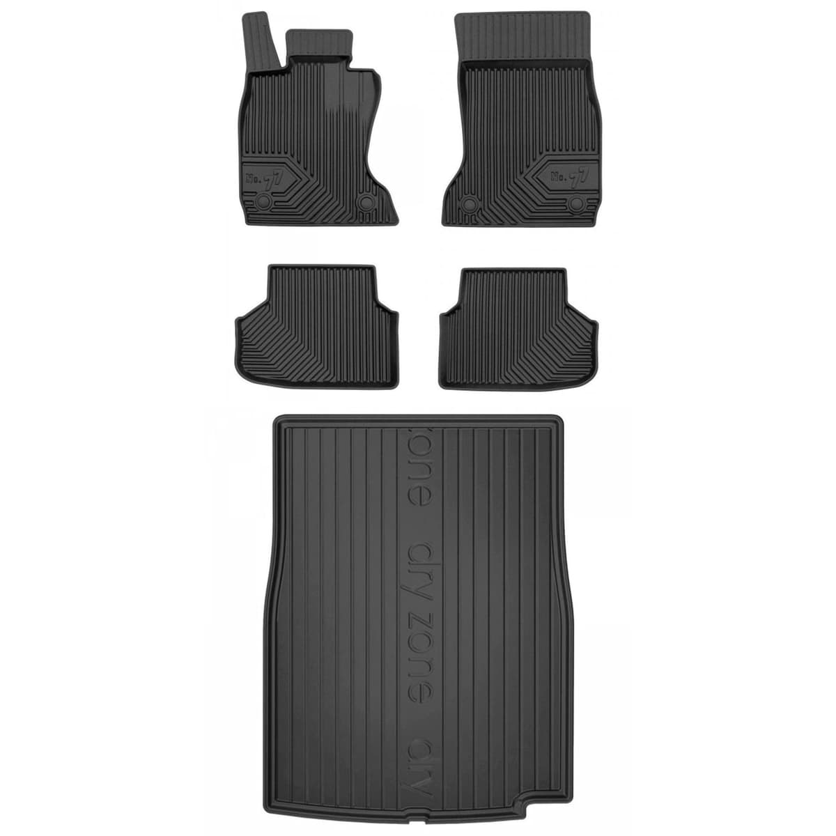 MOTOS Rubber Mats for BMW 3 Series E90 2004-2012 Improve the Comfort of Your Travels with the Non-Slip Carpet Car No.77- Multi-Season Car Mats — view 50