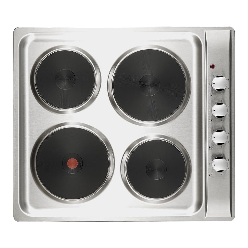 Cookology Oven & Hob Bundle - 60cm Built In Electric Static Oven with Solid Plate Hob — view 2