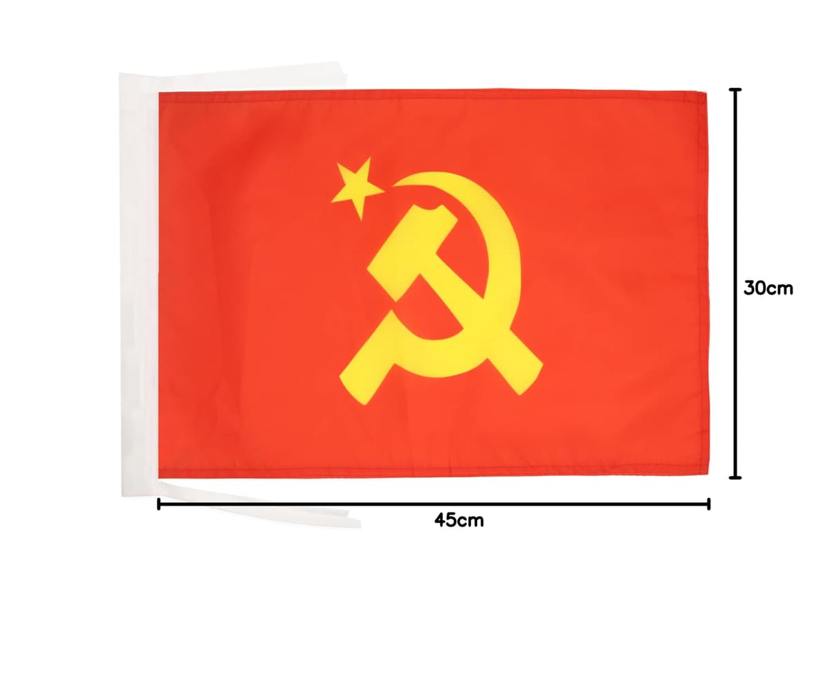 AZ FLAG Bandera de ESPAÑA SIN Armas 45x30cm - BANDERINA ESPAÑOLA SIN Escudo 30 x 45 cm cordeles — view 294