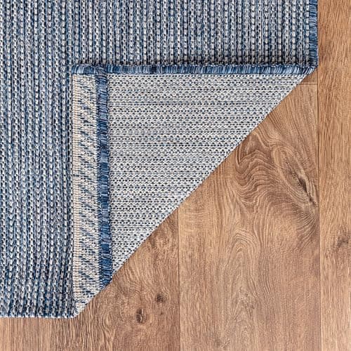 Keen Home Design Terrace Outdoor Round Rug - 8ft Round Washable Indoor/Outdoor Rug for Patio, Kitchen, Balcony, Beach, Garden, Deck and Porch, Size: 7'7" Round — view 4