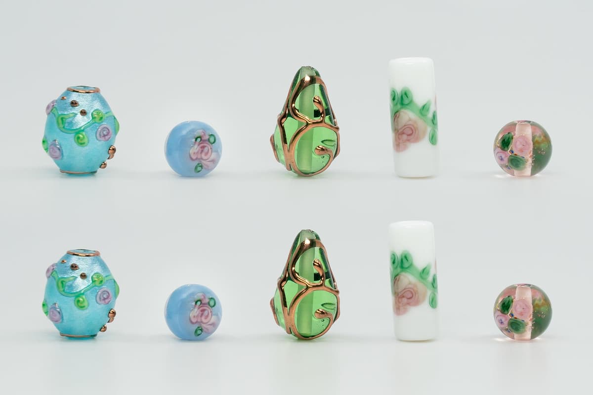 Czech 50-Piece Glass Beads, 6x9mm, Teardrop Siam Red — view 51