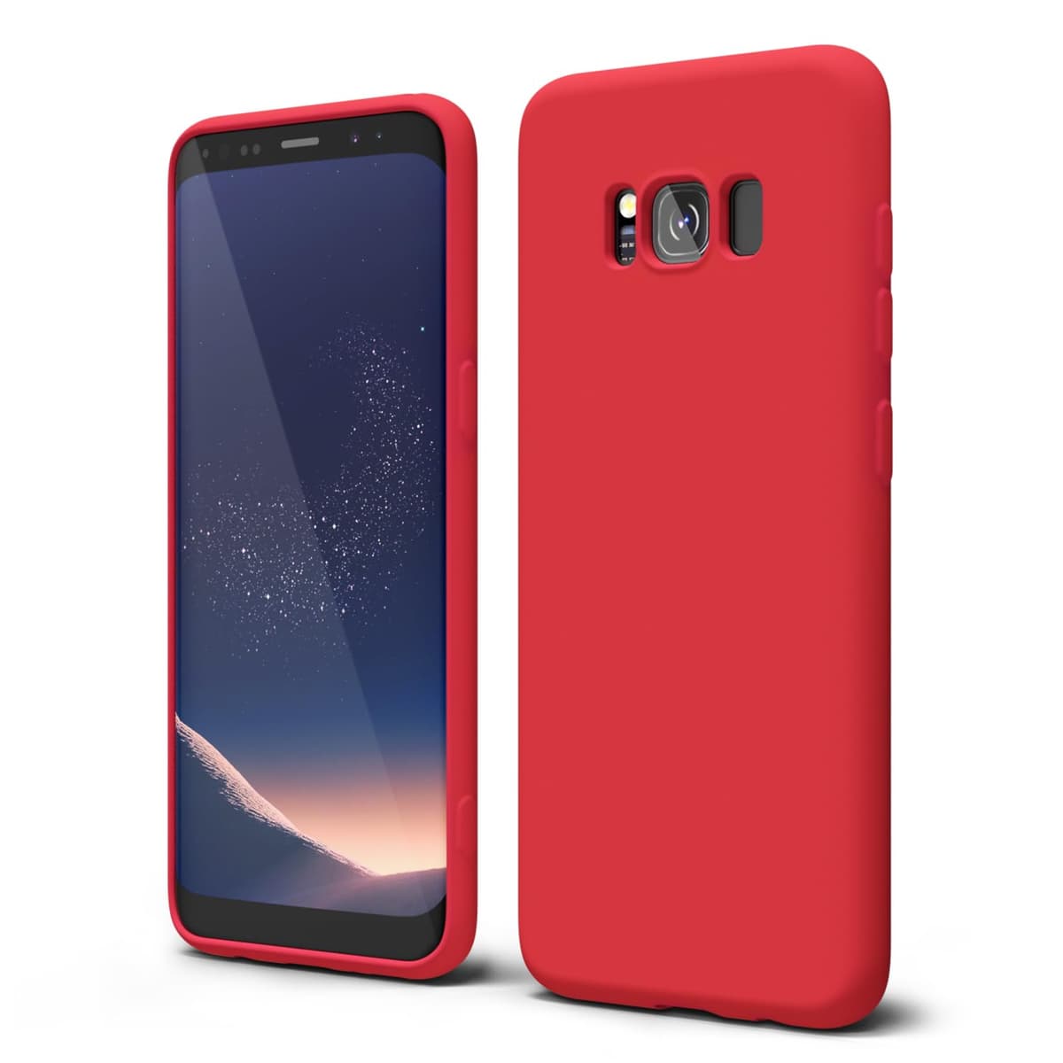 oakxco for Samsung Galaxy S23 Phone Case Liquid Silicone,Cute Thin Slim Soft Rubber TPU Plain Smooth Gel Cover for Women Girl Aesthetic Design, Matte Solid Protective & Shockproof, Burgundy Plum Wine — view 233