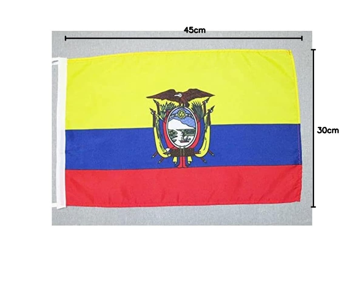 AZ FLAG Bandera de ESPAÑA SIN Armas 45x30cm - BANDERINA ESPAÑOLA SIN Escudo 30 x 45 cm cordeles — view 188