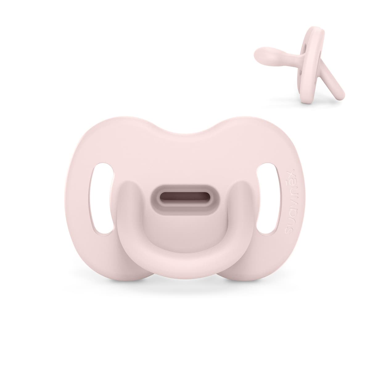 Suavinex, Chupete Todo Silicona, para Bebés 6/18 Meses, con Tetina Fisiológica Sx Pro, Súper Blandito y Flexible, Ideal para Dormir, Respeta el Desarrollo Bucodental, Colour Essence, Ballad Blue — view 10